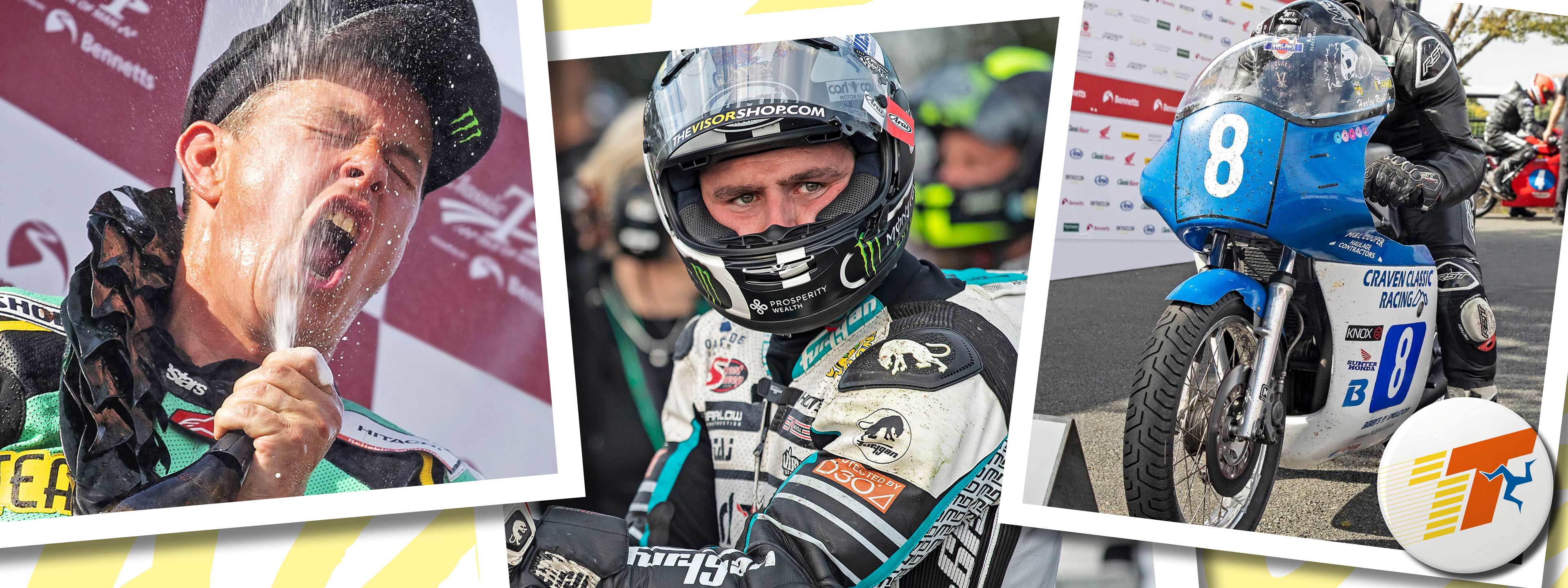 NEWS: DUNLOP, TODD, HARRISON AND MORE HEADLINE CLASSIC TT RETURN