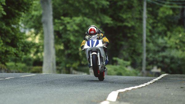 Ian Lougher first TT win 1990